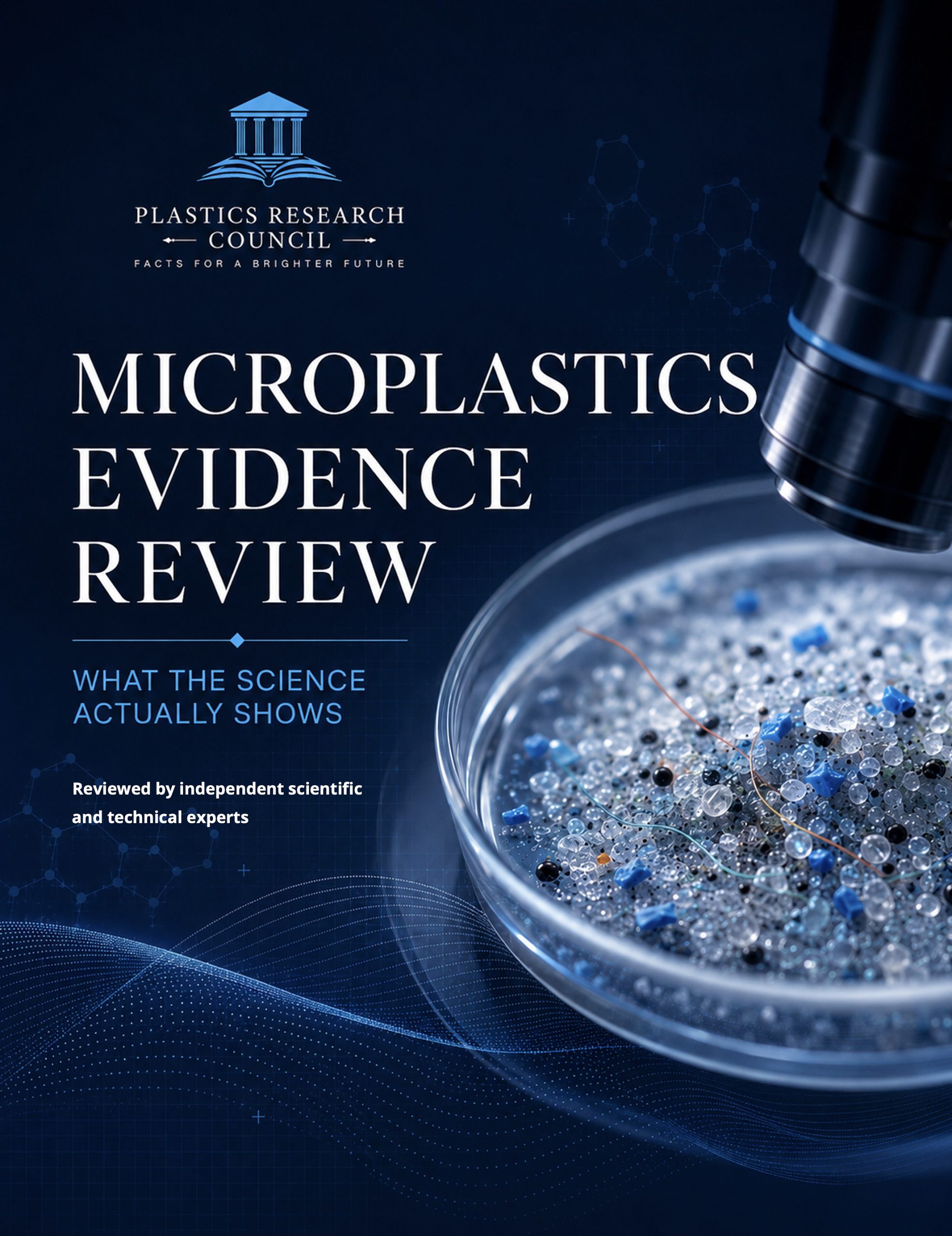 Microplastics Evidence Report - Plastics Research Council