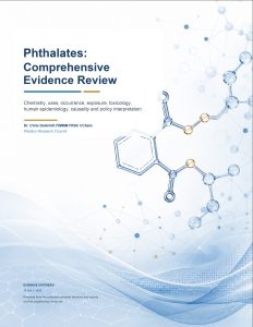 Phthalates Report Front Cover PRC Phthalates Report Front Cover PRC